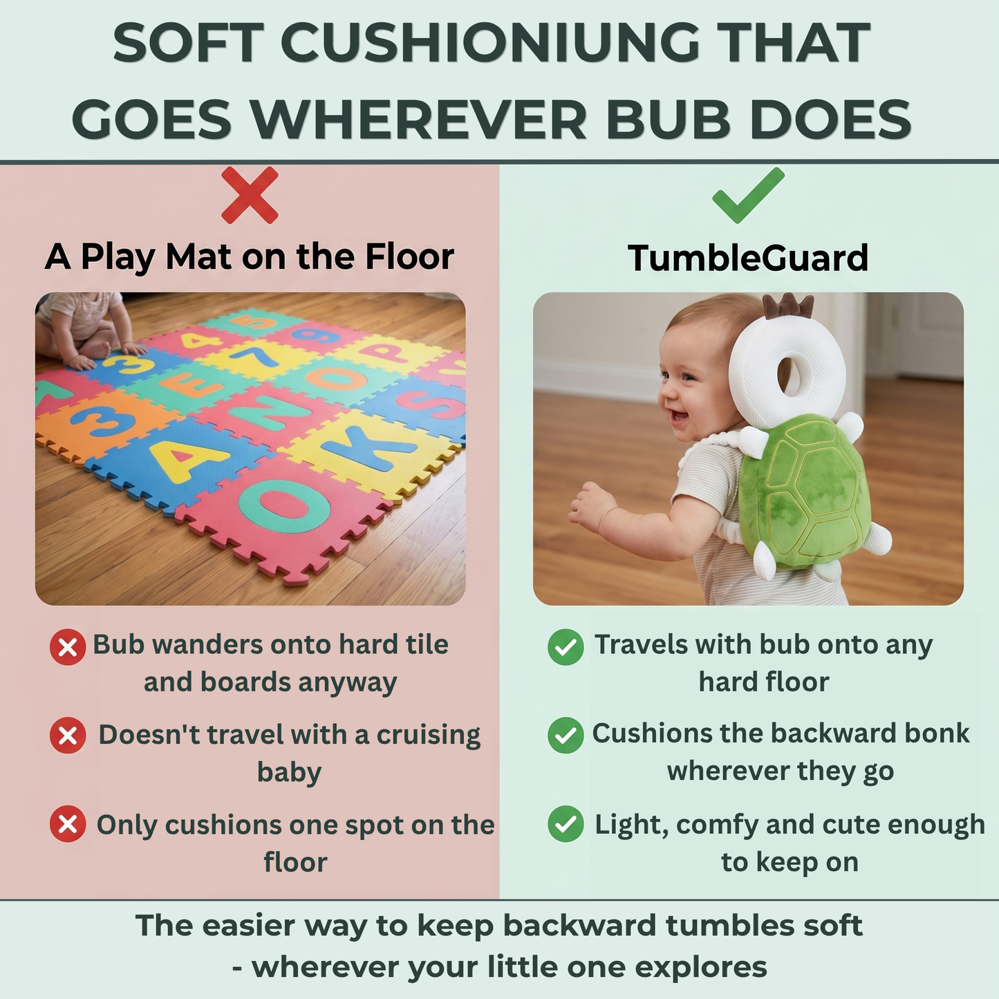 TumbleGuard | Soften the Backward Bonk